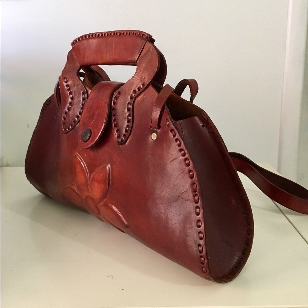 leather purse