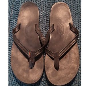 Ladies Rainbow sandals.