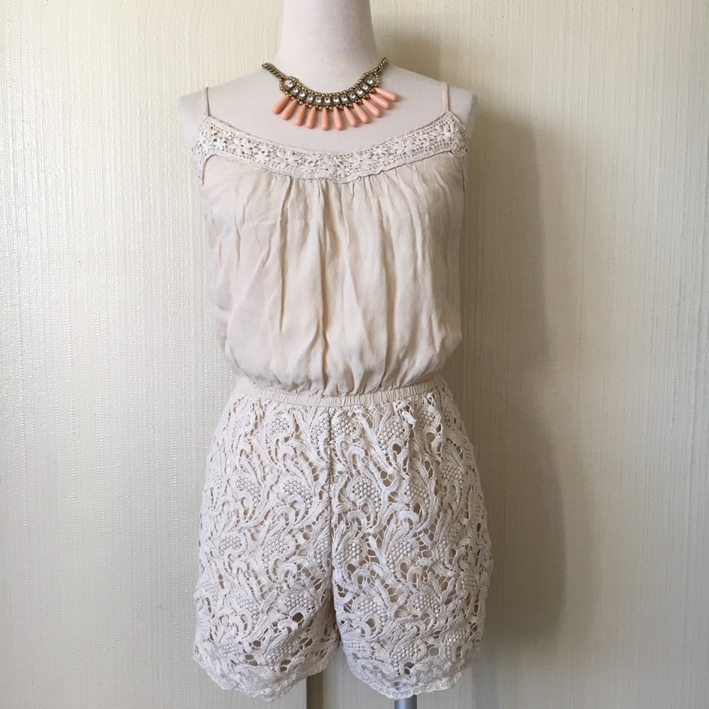 Lace Romper 🐚