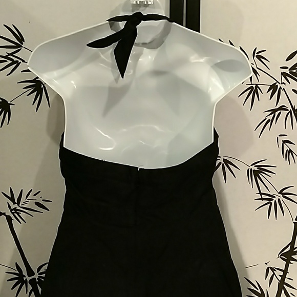 LBD Gap stretch summer dress halter back sz 2 - Picture 2 of 2