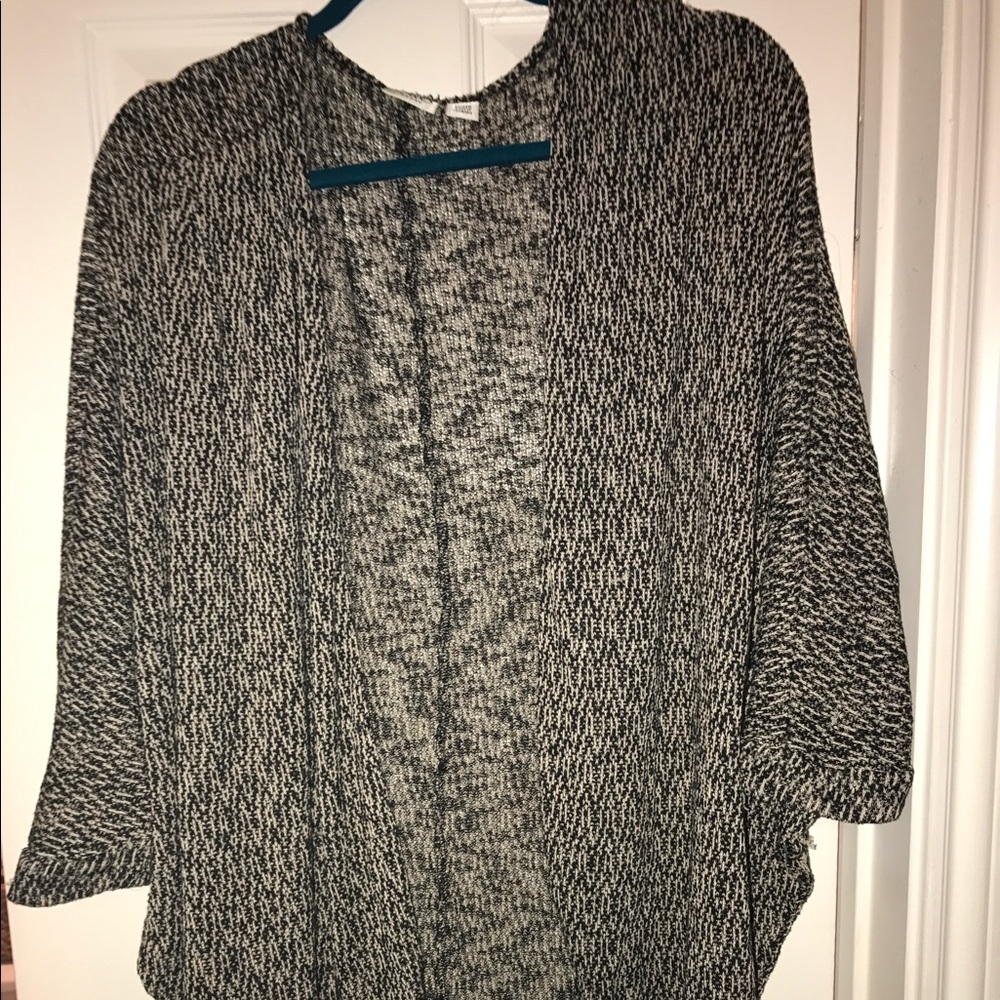 Black and Tan draped cardigan from CATO