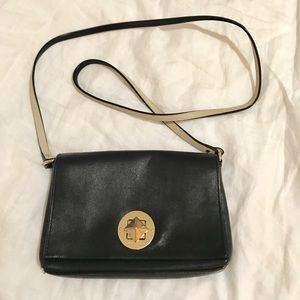 Kate Spade Black Crossbody with Turn-Lock