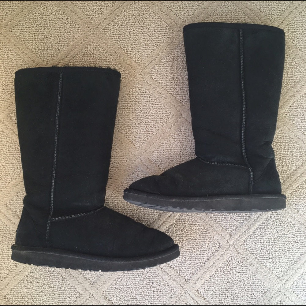 Tall Black Ugg Boots