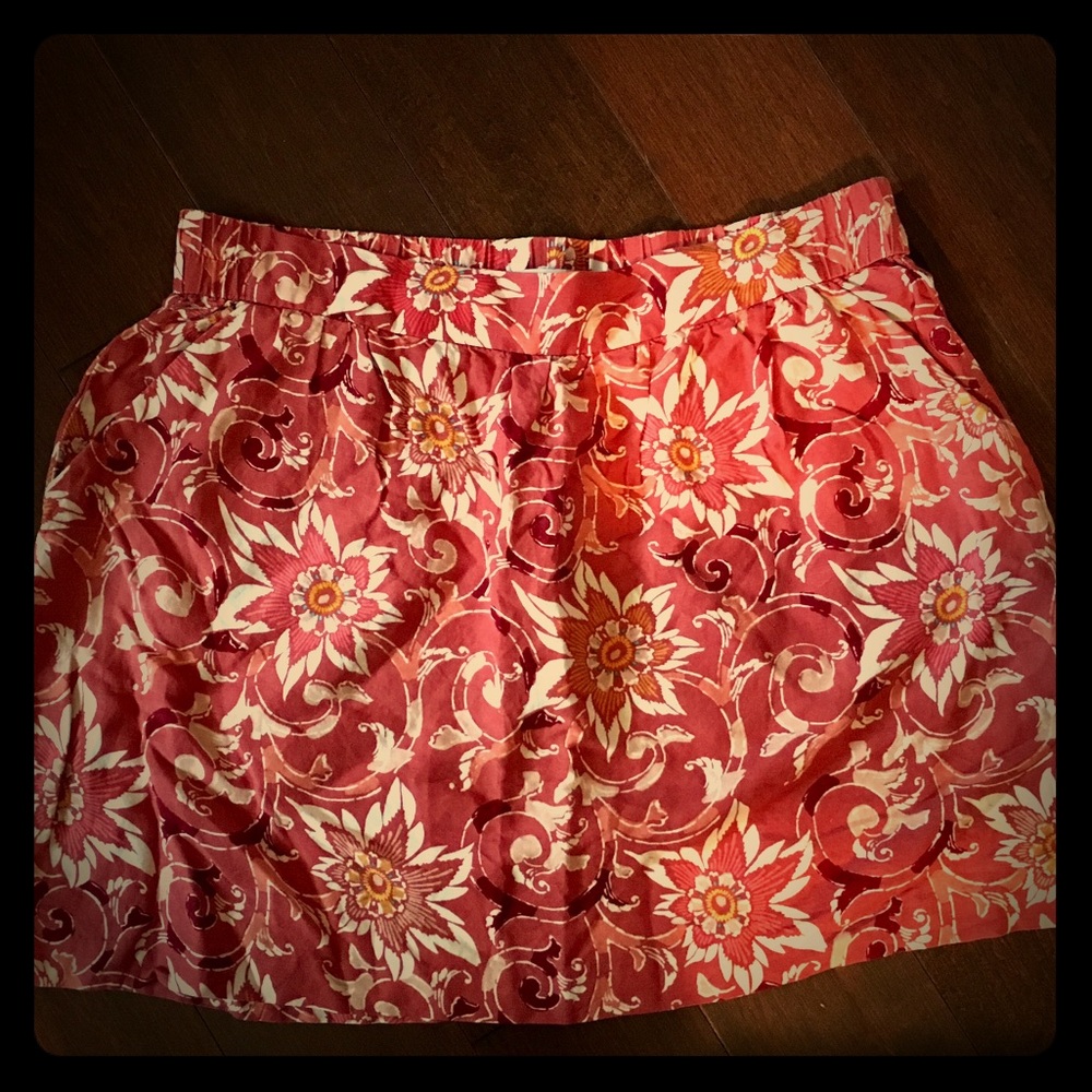 Beautiful Loft linen mini skirt