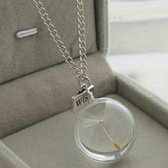 Jewelry - Dandelion wish necklace
