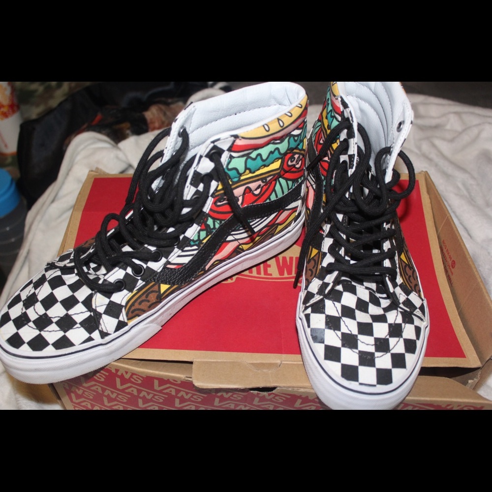 Vans burger high tops