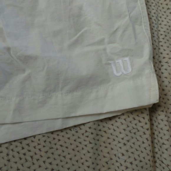 Wilson white shorts - Picture 2 of 8
