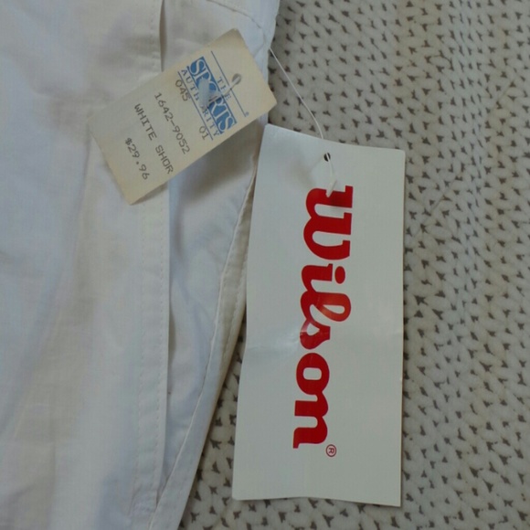 Wilson white shorts - Picture 6 of 8