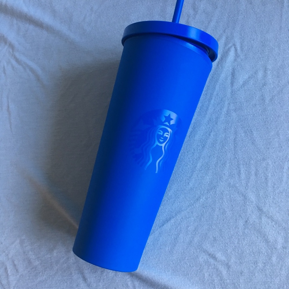 Starbucks Cup: Bright Blue Summer Edition