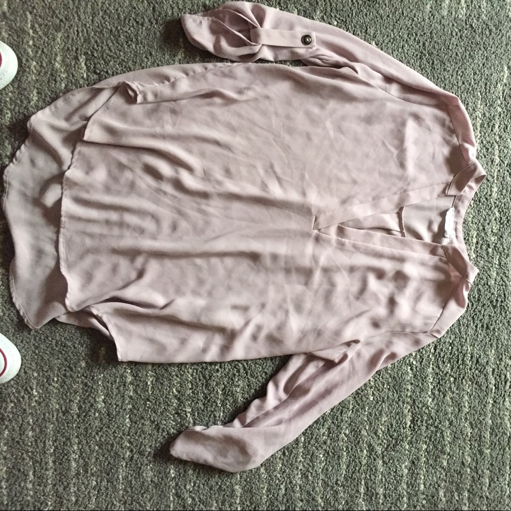 Lush: lavender blouse
