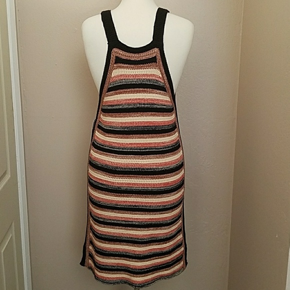 ❌SOLD!❌ 🖤  FREE PEOPLE RETRO RUBY CROCHET DRESS - Picture 5 of 7