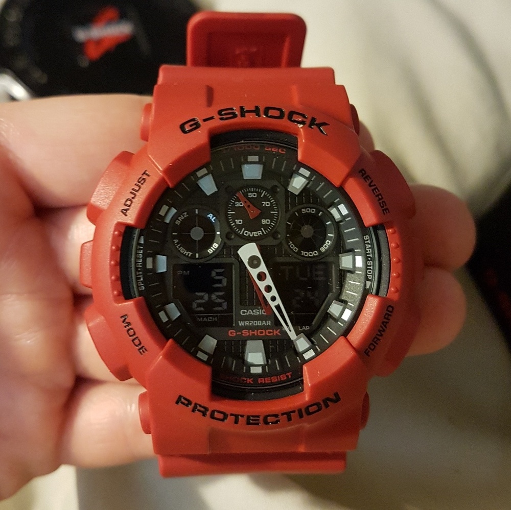 Red G-Shock