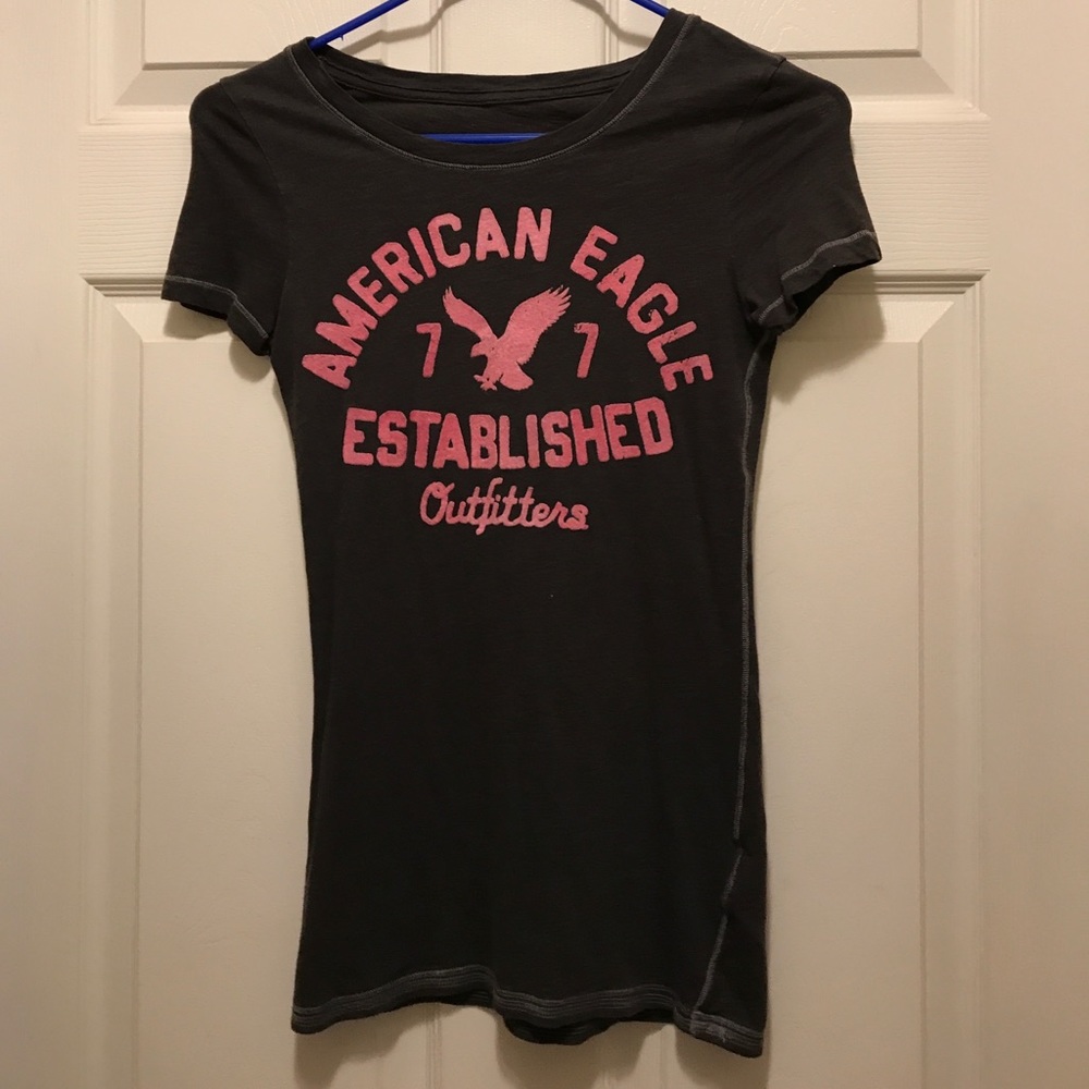 America Eagle tee vintage look