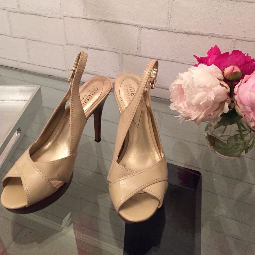 Guess slingback heels