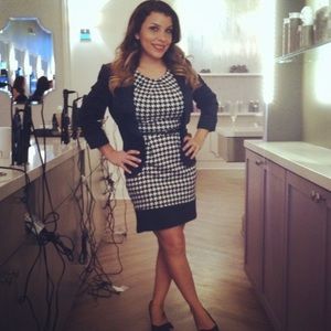 Hoodstooth career dress *Final Price*