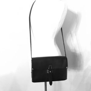 Madewell Black Leather Crossbody