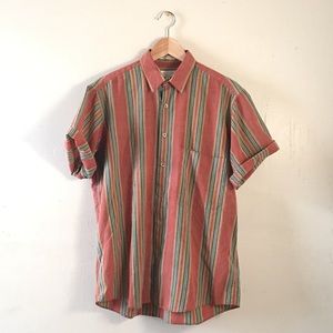 Vintage Yves Saint Laurent Mens Button Up