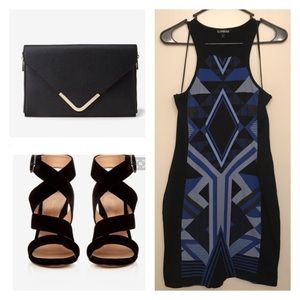 MIDI tight express dress worn once