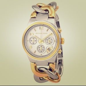 Michael Kors Gold/Silver Link Bracelet Watch