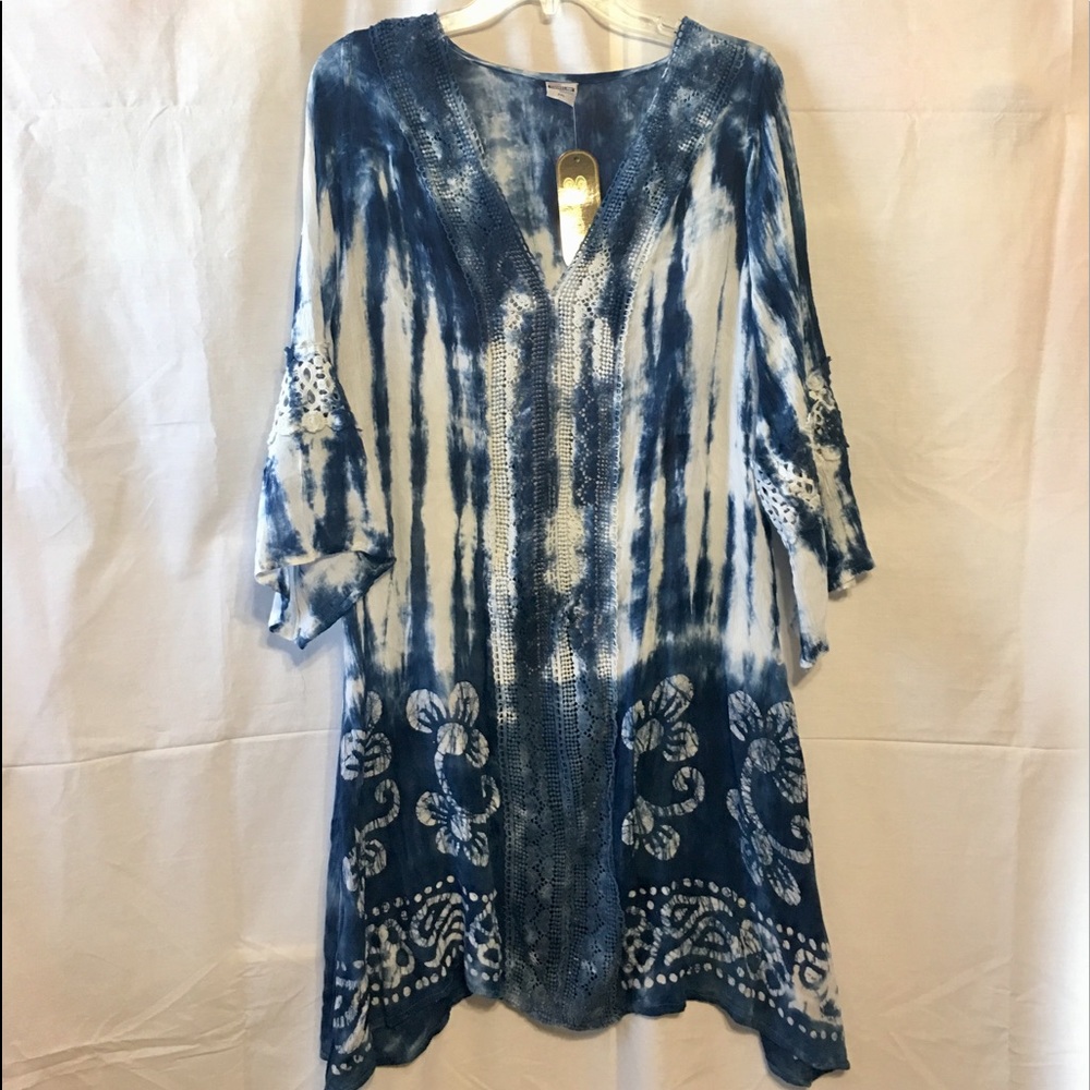 Tie Dye Hi-lo Tunic