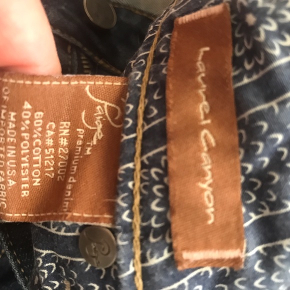 Paige premium denim jeans EUC - Picture 3 of 5