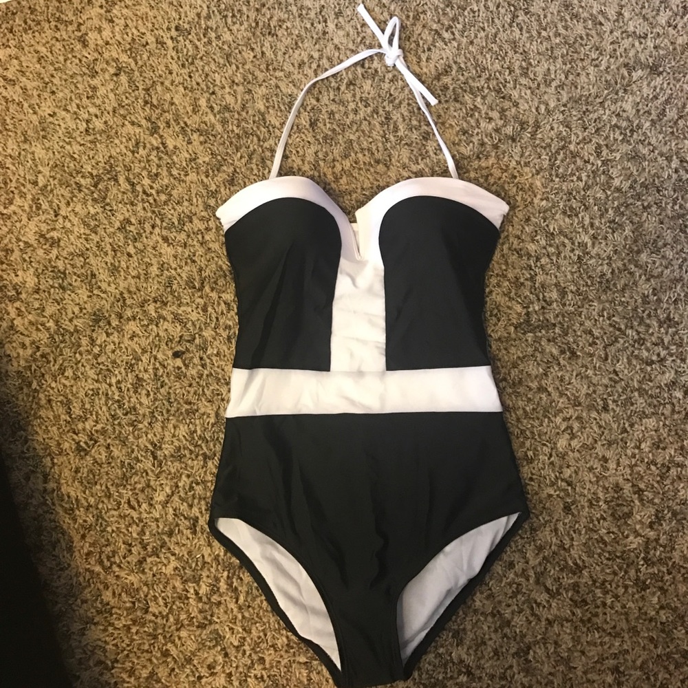 Black and White One Piece