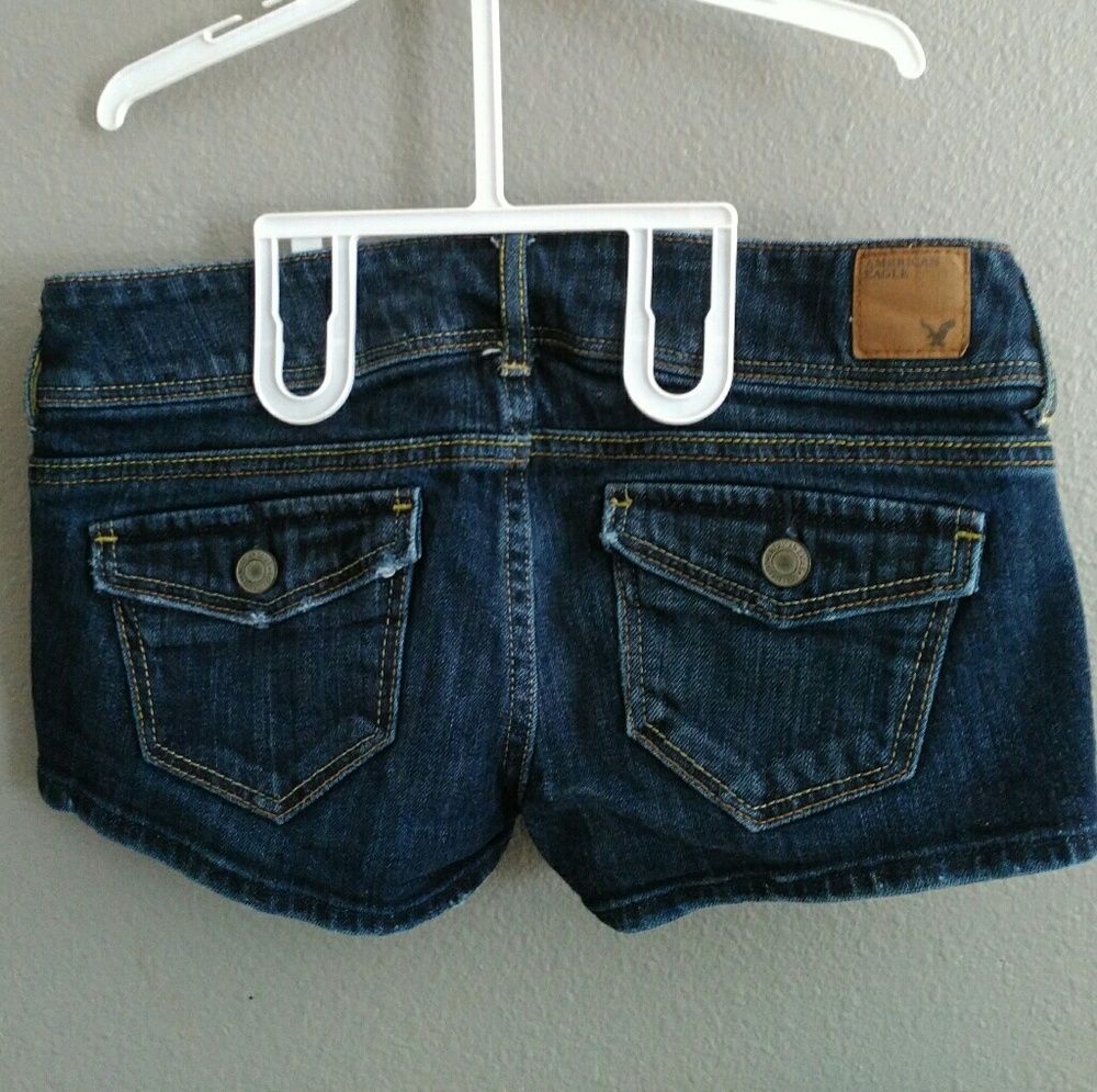 Dark Denim AE shorts