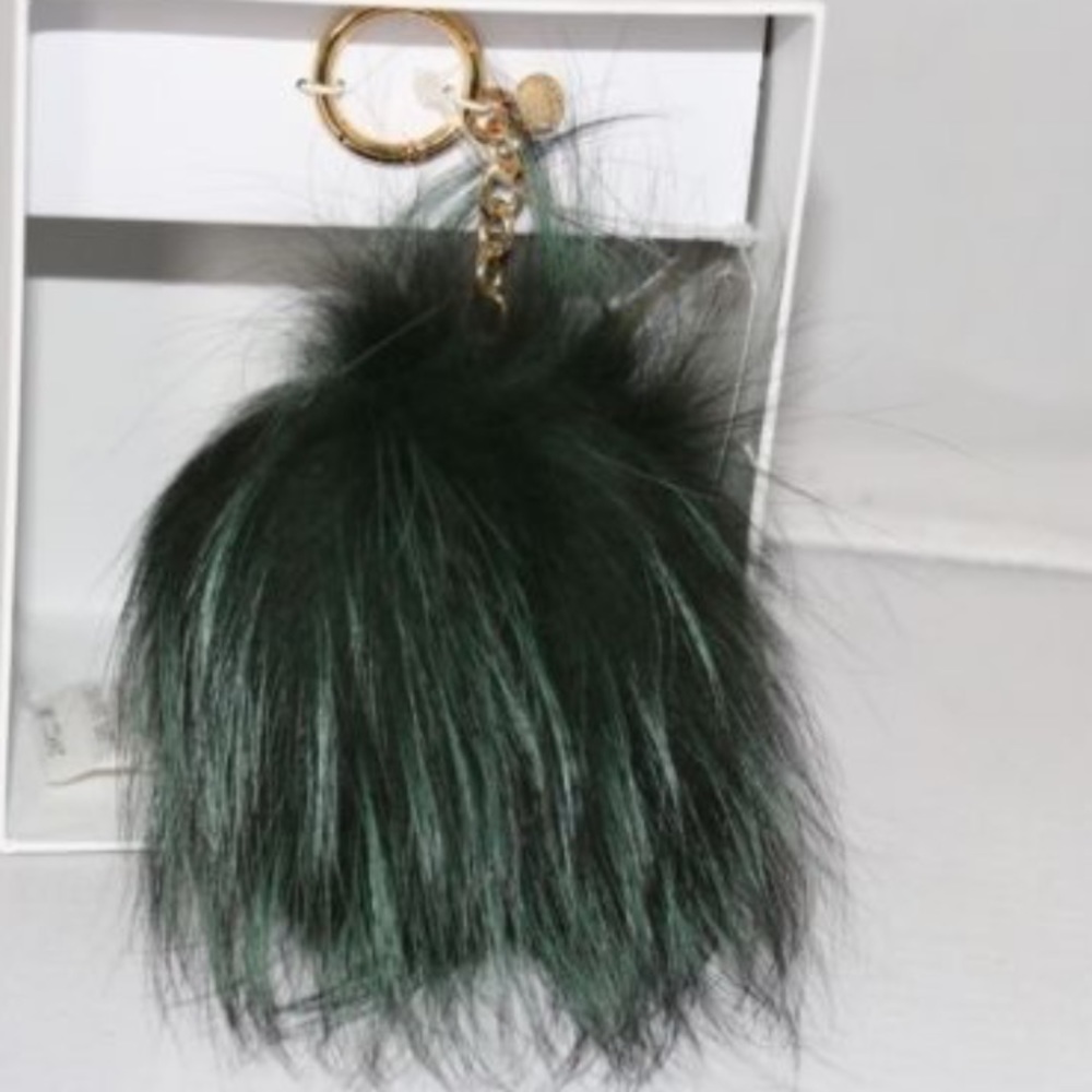 Michael Kors key chain Pom Pom