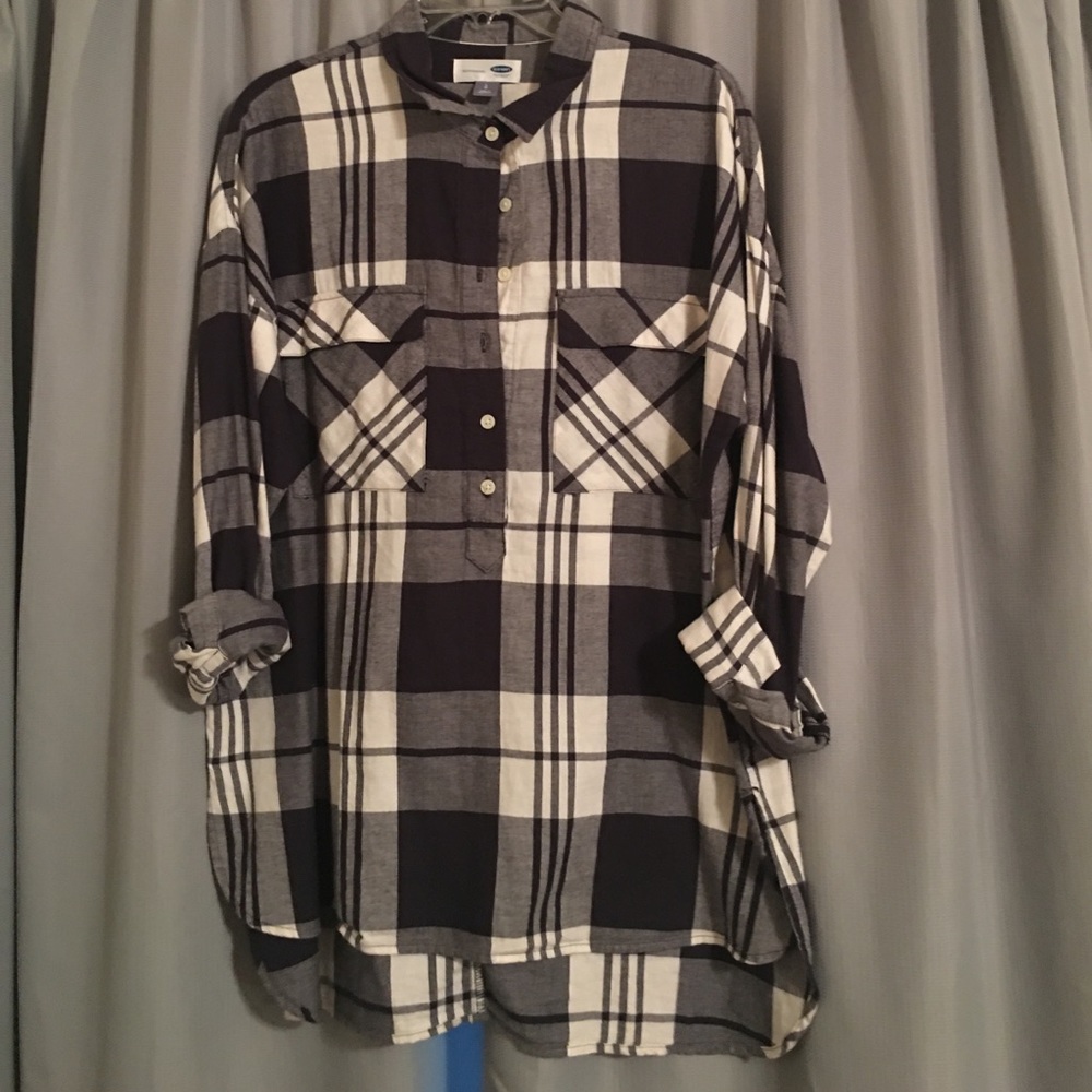 Old Navy Flannel Tunic