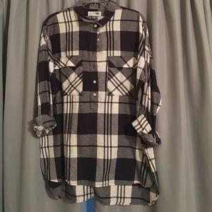 Old Navy Flannel Tunic