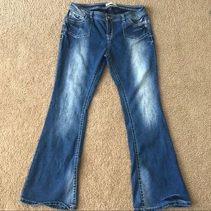 No Boundaries Blue Boot Cut Jeans