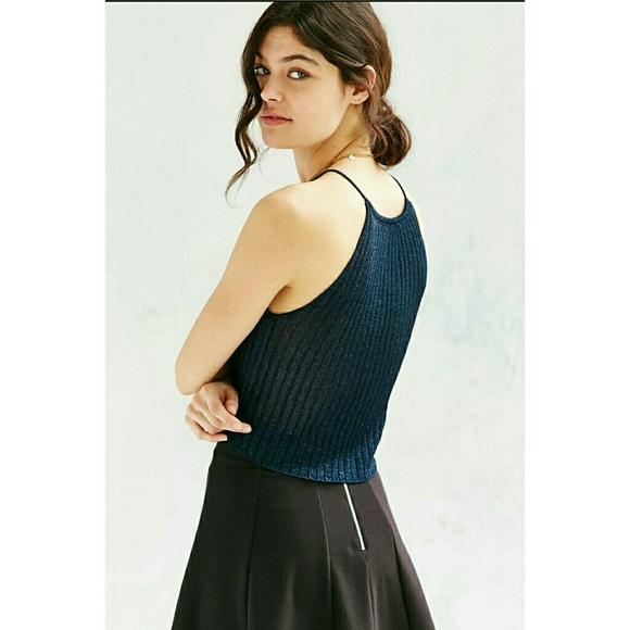 Urban Outfitters Tops Urban Outfitters Kimchi Blue Blue Tiny Tank