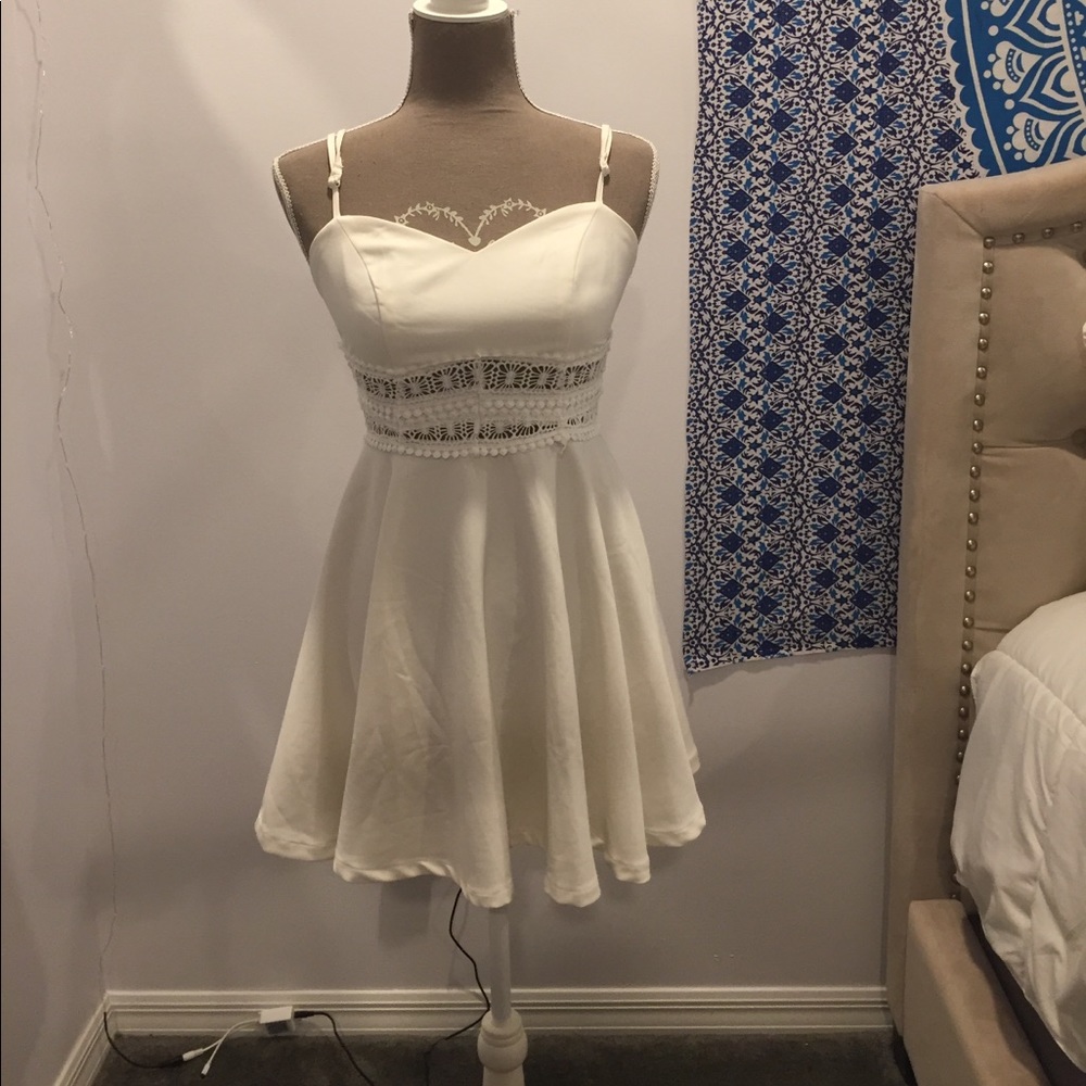 White dress