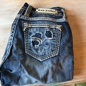 Rock revival size 28 distressed