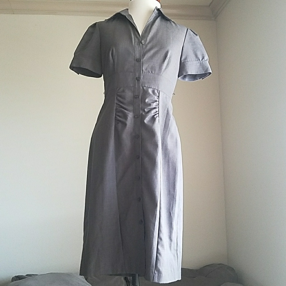 Grey Calvin Klein dress