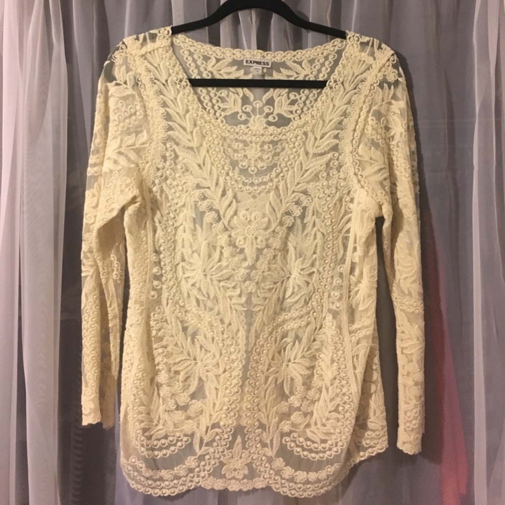 Lace Top from Express