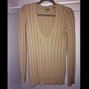 Women's Burberry Sweater - Tan