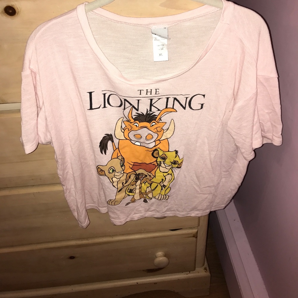 The lion king Crop Top