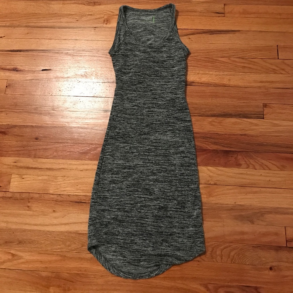 Hoodies cut out grey dress