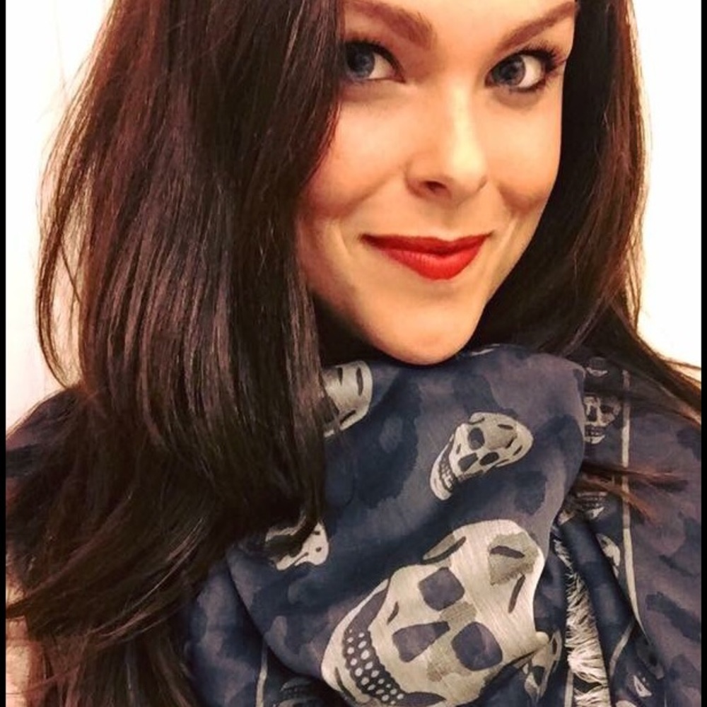Alexander McQueen Skull Scarf