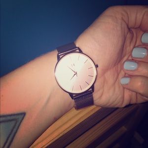 MVMT Metal Band Rose Gold Watch