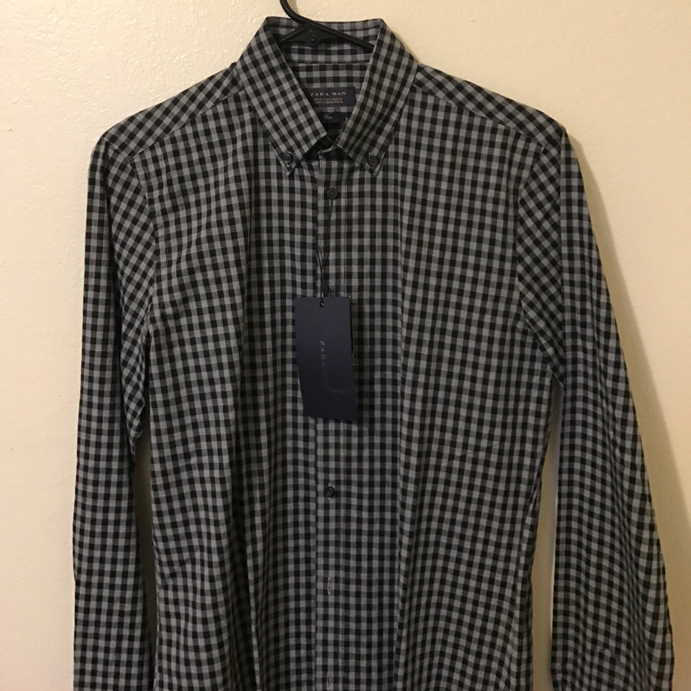 Zara button up