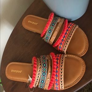 Sandals by Bamboo size 7.5