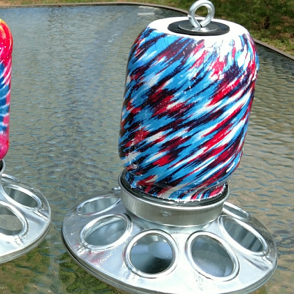 **SOLD** Mason Jar Bird Feeder