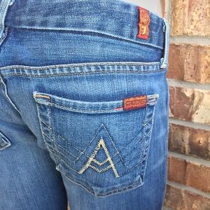 7 For All Mankind "A" Pocket Size 30 Jeans