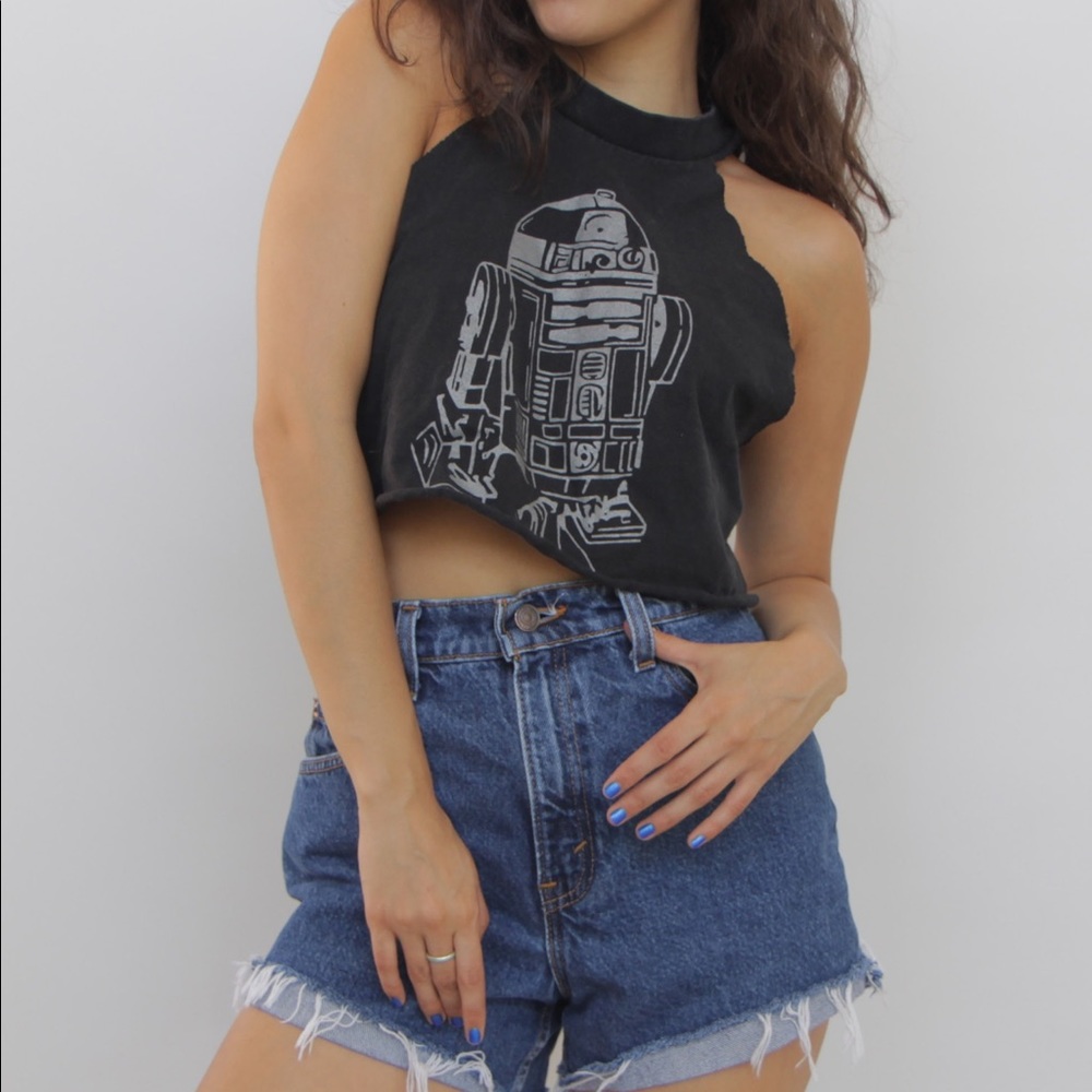 Cool Star Wars R2-D2 crop top **FINAL DAYS**