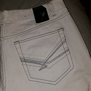 Mens white Marc Ecko jeans size 34/32