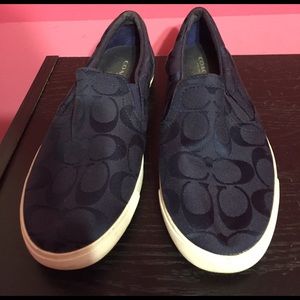 Coach slip on sneakers