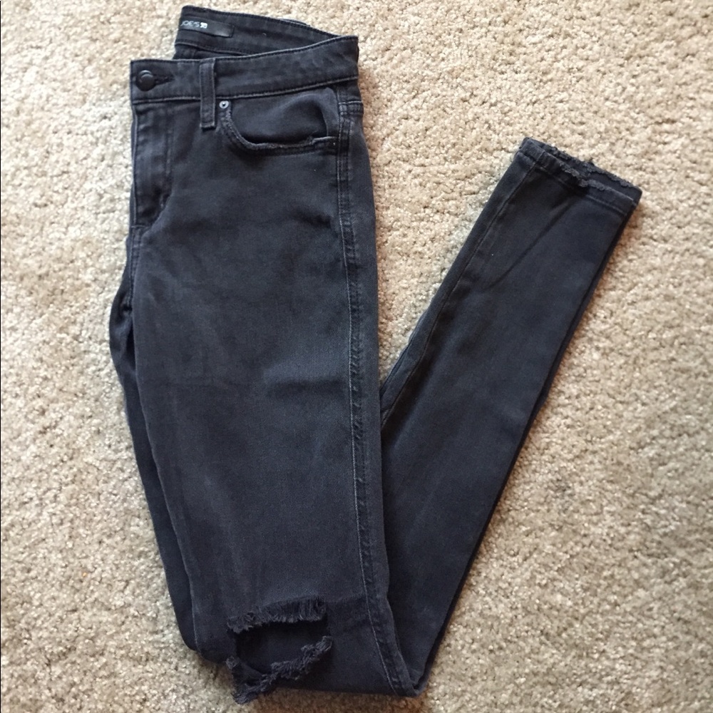Joe's Black size 26, Mid Rise Skinny Jeans