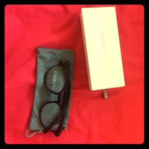 EYEBUYDIRECT Black frame glasses
